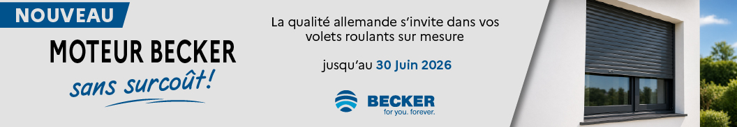 Moteur Becker sans surcoût !