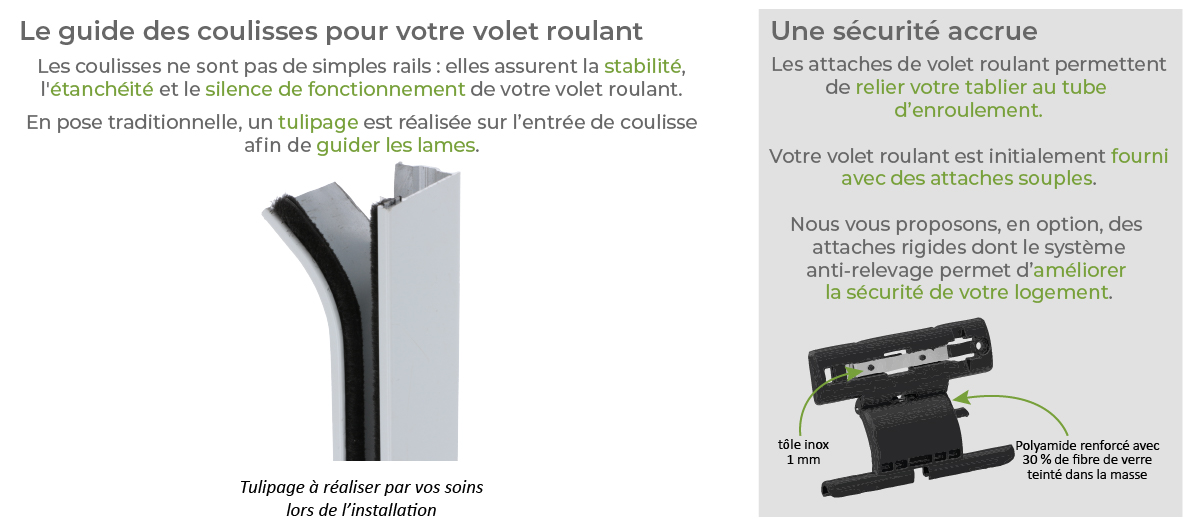 volet roulant traditionnel sur mesure