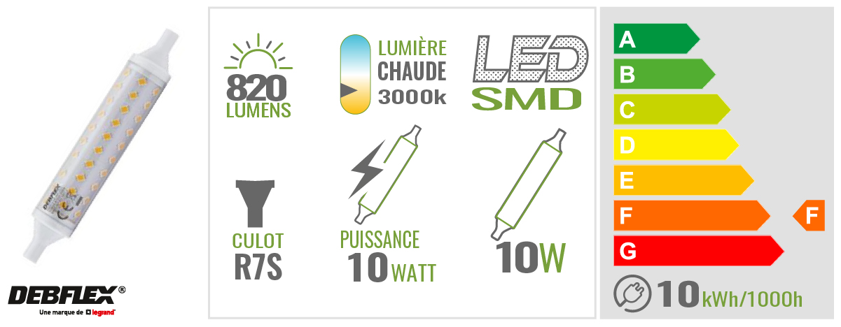 ampoule debflex