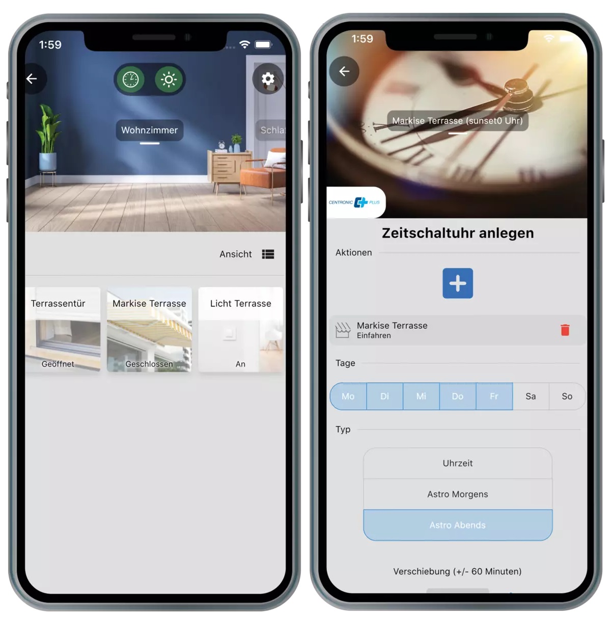 Application becker Central mobie