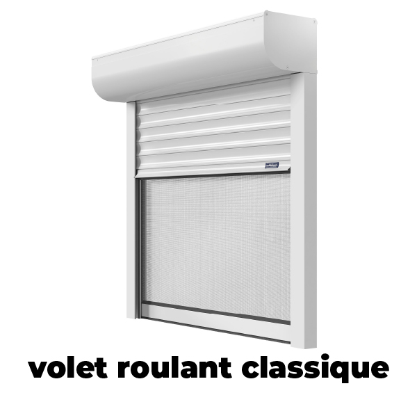 Volet roulant classique