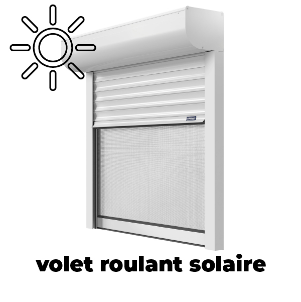 Volet roulant solaire