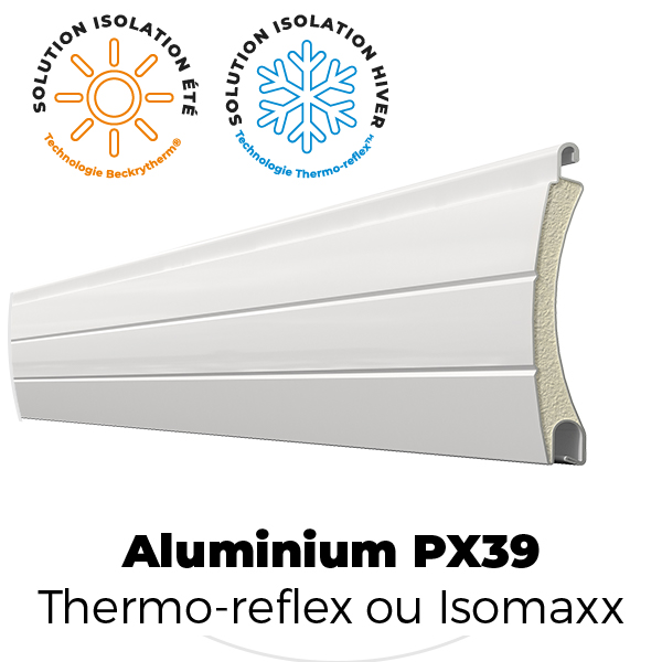 Lames aluminium PX39 Thermo-reflex p Isomaxx