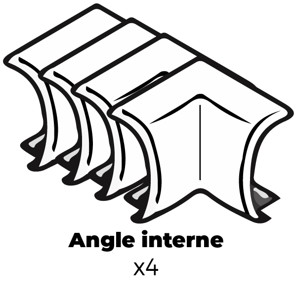 Angle interne x4