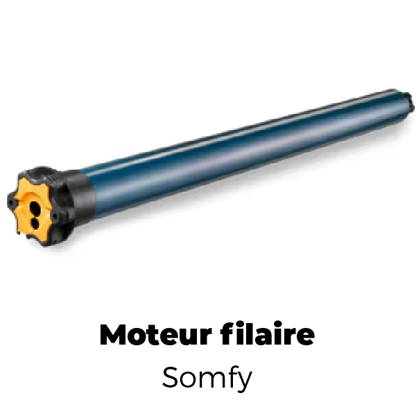 Moteur Somfy filaire