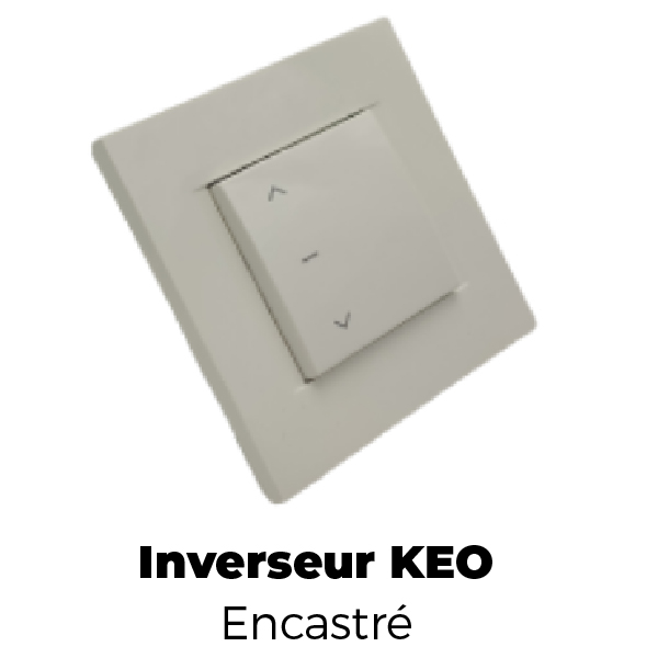 Inverseur Keo encastré