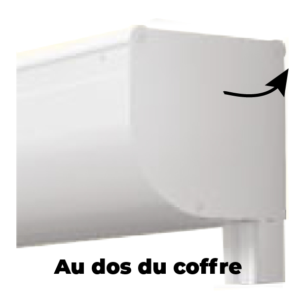 Au dos du coffre