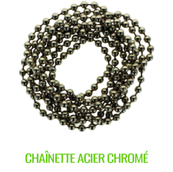 Acier chromé