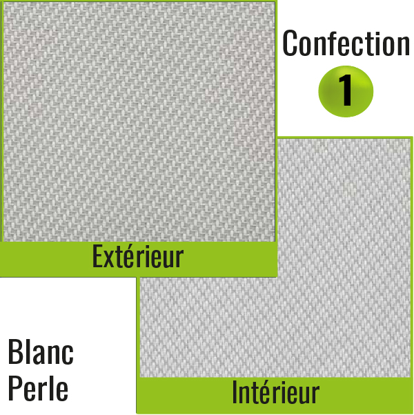 1 - Blanc perle