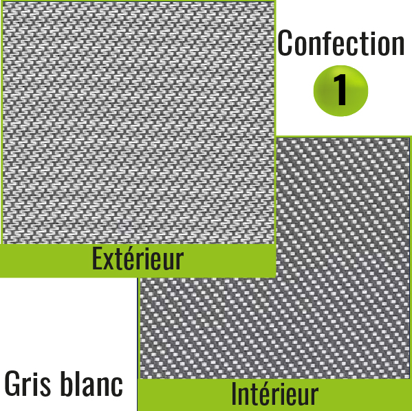 1 - Gris blanc