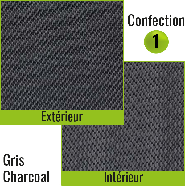 1 - Gris charcoal