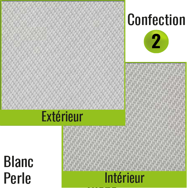 2 - Blanc perle