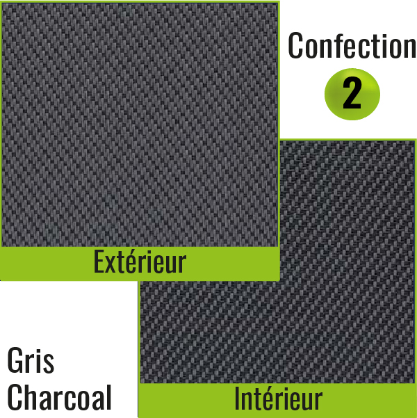2 - Gris charcoal