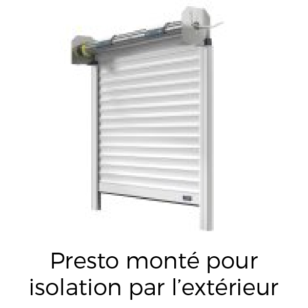 Presto monté pour isolation par l'exterieur