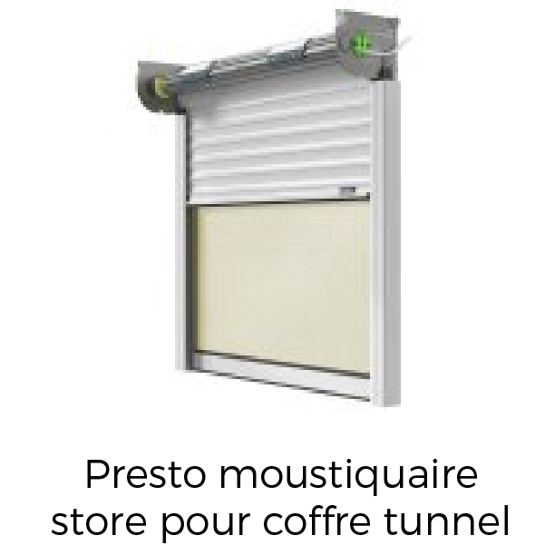 Presto moutiquaire store coffre tunnel