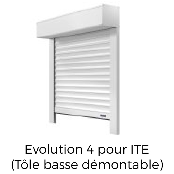 Evolution 4 pour ITE -tôle basse démontable)