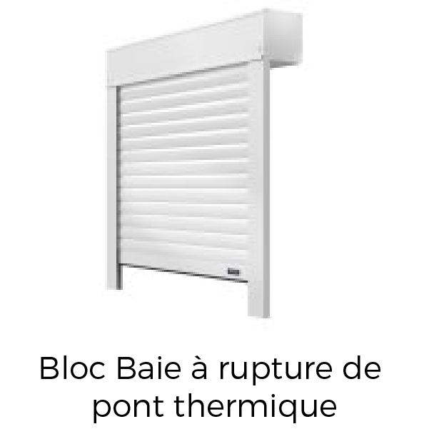 Bloc baie à rupture de pont thermique