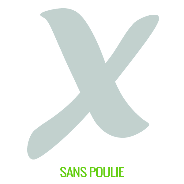 Sans poulie