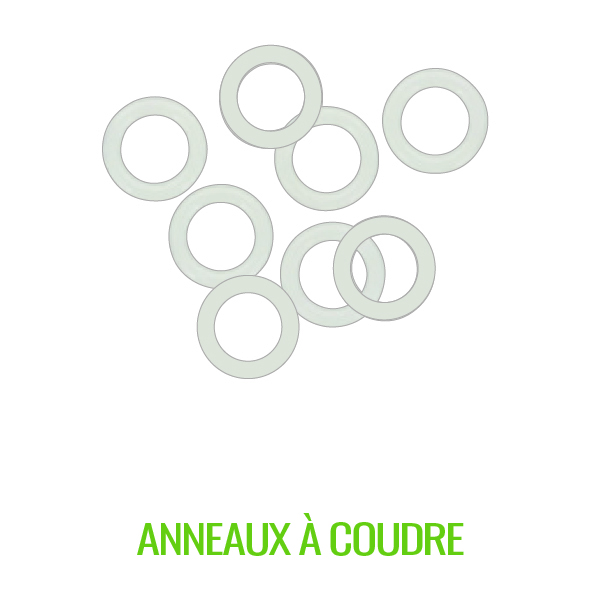 Anneaux à coudre