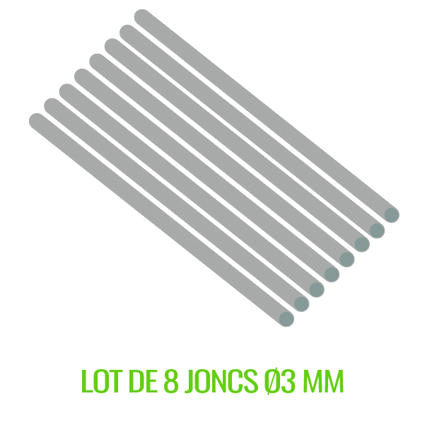 8 joncs
