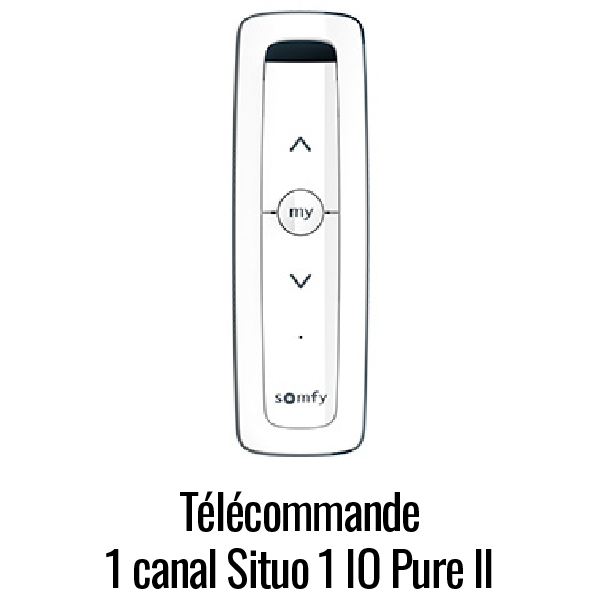 Télécommande 1 canal Situo 1 IO Pure II