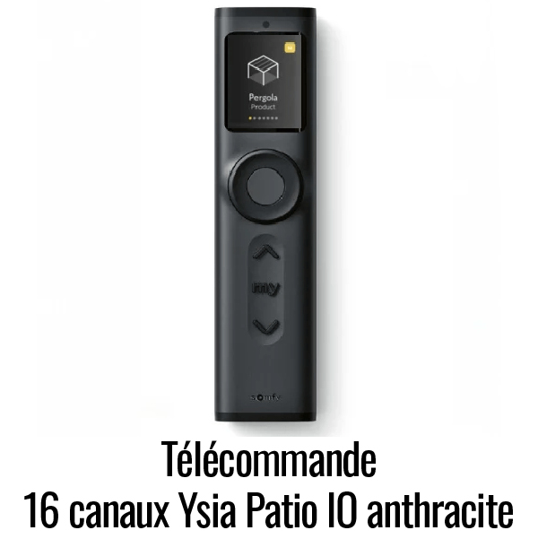 Télécommande 16 canaux Ysia Patio IO Anthracite