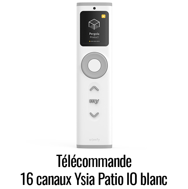 Télécommande 16 canaux Ysia Patio IO Blanc