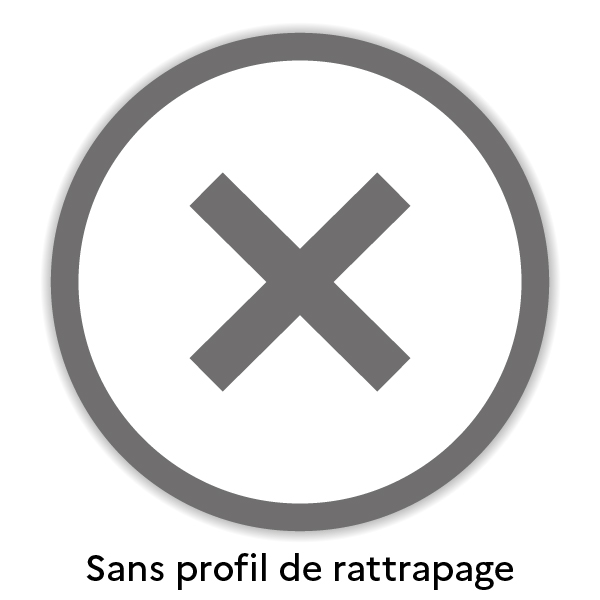 sans profil de rattrapage