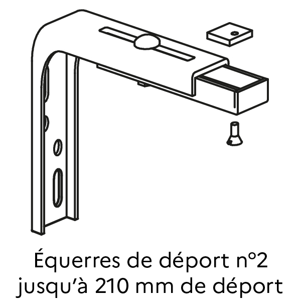 Équerres de déport n°2
