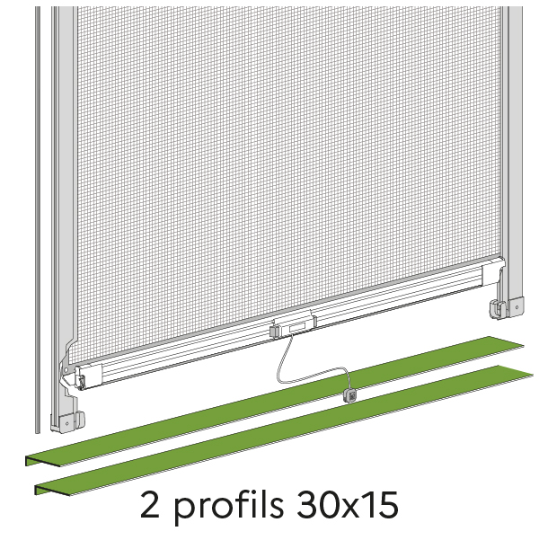 2 profils 30 x 15