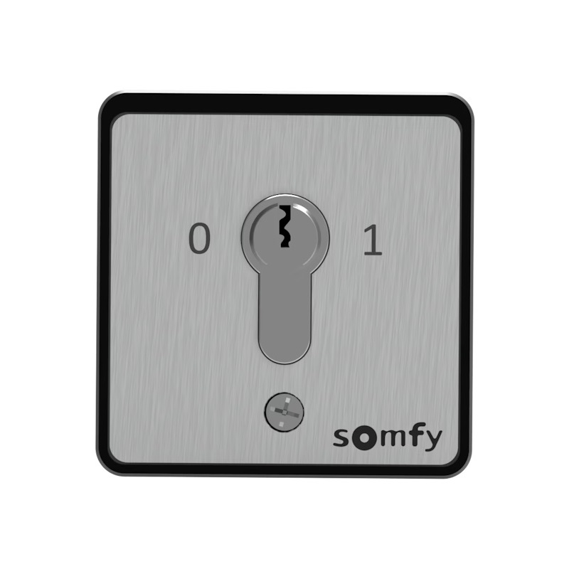 Boitier contacteur à clé Somfy universel en saillie - 1871150