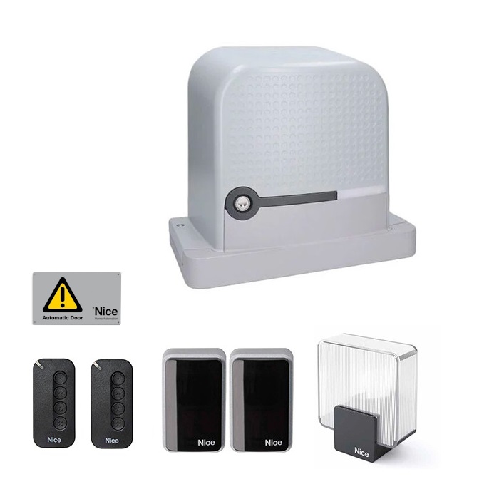 Kit motorisation Nice ROBUS 400 pour portail coulissant 400kg