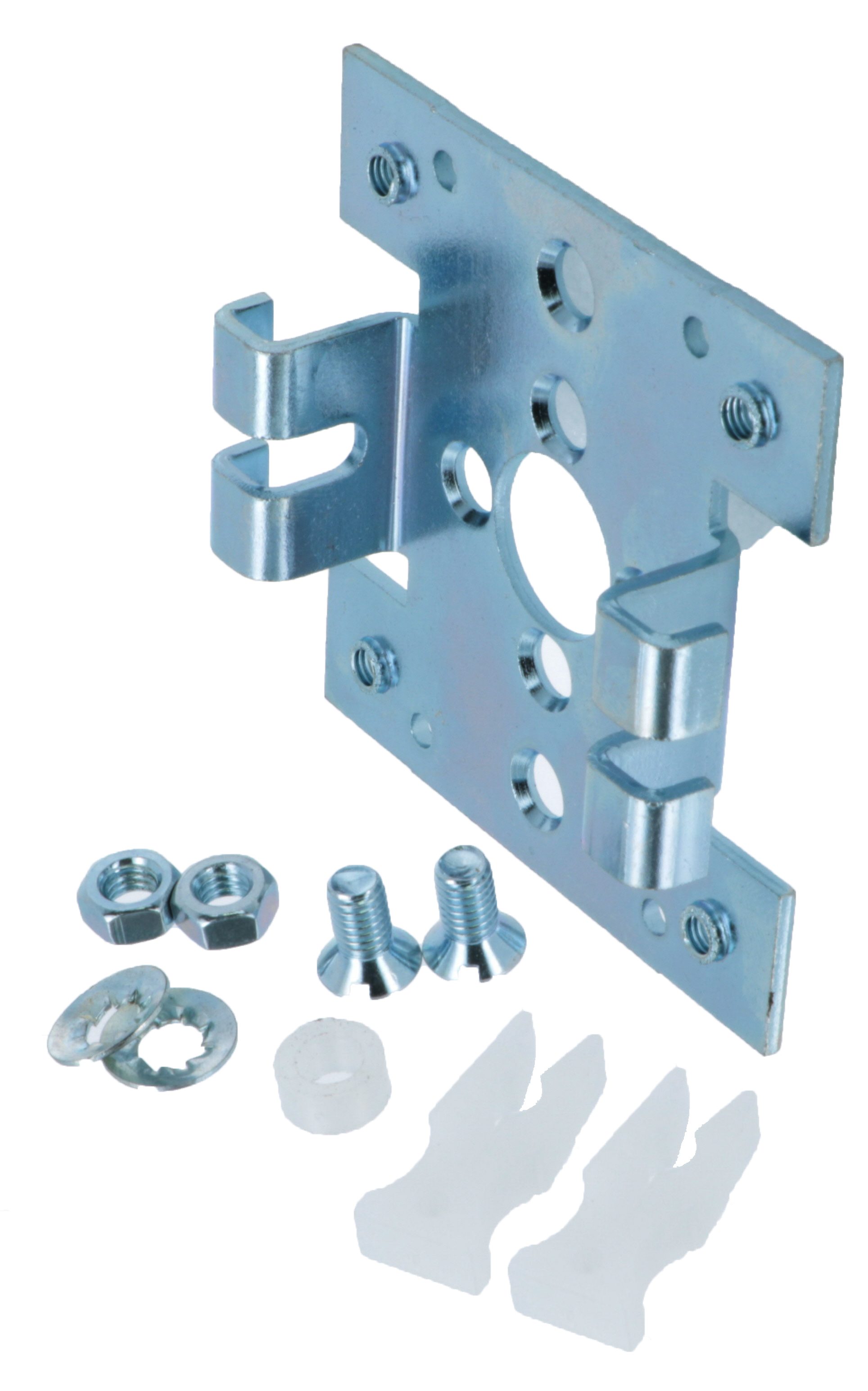 Support moteur Simu double pince 80 x 80 mm