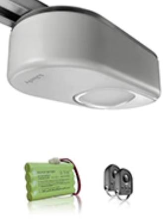 Moteur Somfy Dexxo Smart IO 800 - Pack batterie - Porte de garage