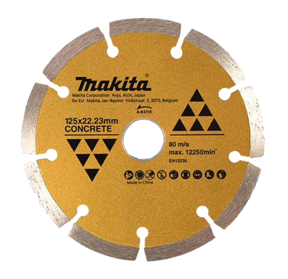 Disque diamant 125 mm Makita A-84115 - Accessoire à tronçonner