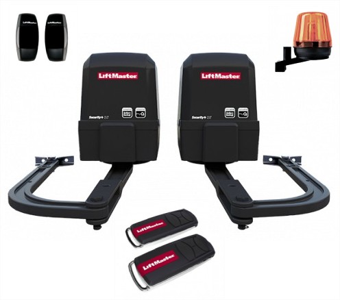 Kit motorisation LiftMaster AA250EVK pour portail battant