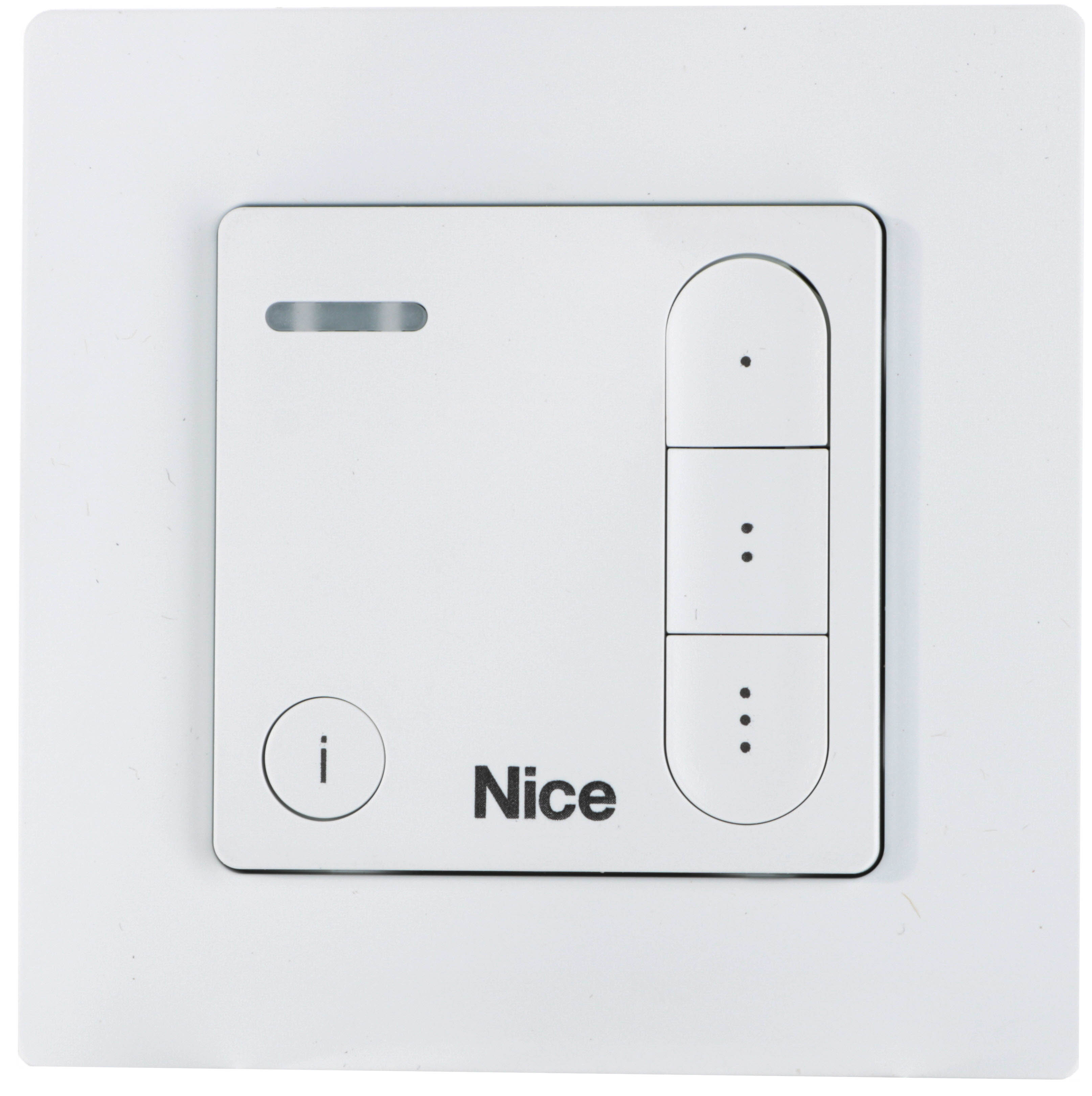 Emetteur Domi mural Nice 3 canaux blanc - DOMIW3C