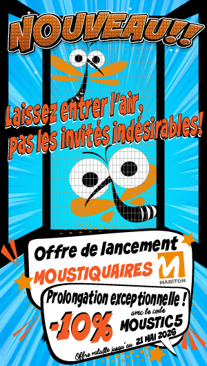 Offre de lancement : Moustiquaires - Ne laissez pas entrer les invités indésirables
