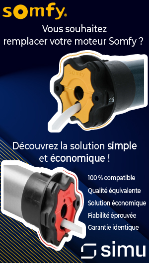 Remplacez un moteur Somfy par un moteur Simu, la solution simple et économique ! 